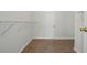 Walk-in closet featuring wire shelving and new carpet at 3656 Oak Sw Ln, Powder Springs, GA 30127