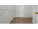 Walk-in closet with wire shelving for optimal organization and ample storage space at 3656 Oak Sw Ln, Powder Springs, GA 30127