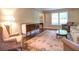 Classic living room with hardwood floors, a console table, and comfortable seating at 351 Ridgewater Dr, Marietta, GA 30068