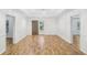 Spacious living room with wood-look flooring and natural light at 3045 Wyntree Dr, Peachtree Corners, GA 30071