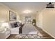 Staged bedroom featuring calm lighting and neutral wall color at 110 Valley View Ct, Tyrone, GA 30290