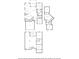 Floor plan showcasing the layout of the basement, first floor, and second floor for the home at 123 Heritage Pointe, Woodstock, GA 30189