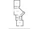 Upstairs floor plan showing the location of the attic, Gathering room, bathroom, WIC, and bedroom at 123 Heritage Pointe, Woodstock, GA 30189