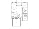 Floorplan of main floor with garage, kitchen, pantry, living room, primary bedroom and office at 123 Heritage Pointe, Woodstock, GA 30189