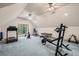 Bright home gym featuring carpeted floors and a window for natural light at 2010 Univeter Rd, Canton, GA 30115