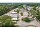 An aerial view shows local businesses and the street at 0 Chattahoochee St, Roswell, GA 30075