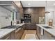 Bright kitchen with marble countertops, stainless steel appliances, and modern fixtures at 0 Chattahoochee St, Roswell, GA 30075