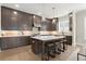 Modern kitchen featuring stainless steel appliances, a spacious island, and ample cabinet space at 1434 Fairmont Ave, Atlanta, GA 30318