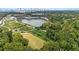 Aerial view of Westside Park featuring a quarry lake and recreation areas at 1436 Fairmont Nw Ave, Atlanta, GA 30318