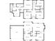 Two-story floor plan with a garage, kitchen, Gathering room, primary bedroom, and multiple bathrooms at 4269 David Austin Ct, Snellville, GA 30039