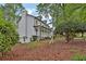 View of the back of the house showing the side of the porch at 191 Gates Mill Dr, Lawrenceville, GA 30045