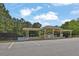 Community tennis courts and covered pavilion area with parking at 191 Gates Mill Dr, Lawrenceville, GA 30045