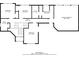 Second floor plan featuring bedrooms, baths, and hall layout at 6757 Delaware Bnd, Fairburn, GA 30213