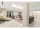 Contemporary lobby space featuring modern furniture, marble floors, and stylish decor at 2870 Pharr Court S Nw # 1608, Atlanta, GA 30305