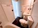 Bathroom features neutral design elements, tub/shower, toilet, and vanity at 3911 Delfaire Trce, Cumming, GA 30040