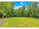 Large grassy backyard with trees at 7474 Waterview Cv, Douglasville, GA 30135