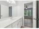 Bright bathroom with a double sink vanity at 2620 Bent Creek Dr, Cumming, GA 30041