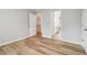 A bedroom leading into a bathroom and hallway at 2620 Bent Creek Dr, Cumming, GA 30041