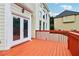 Outdoor deck space, perfect for entertaining and enjoying the backyard view at 2620 Bent Creek Dr, Cumming, GA 30041