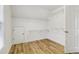 Walk-in Closet with wood floors, window, and door at 2620 Bent Creek Dr, Cumming, GA 30041