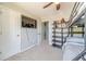 Bedroom featuring a bunk bed, a tv, a bookcase, carpet and two doors at 1542 Armende Cir, Dacula, GA 30019