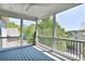 Covered screened porch showcasing outdoor living at 2248 Fort Se Dr, Smyrna, GA 30080