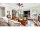 Cozy living room featuring hardwood floors and natural light at 2634 Charlesgate Ave, Decatur, GA 30030