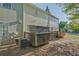 View of back exterior featuring two decks at 384 Parc River Blvd, Lawrenceville, GA 30046