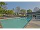 The inviting community pool is a great place to relax and enjoy the outdoors at 384 Parc River Blvd, Lawrenceville, GA 30046