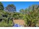 Lush greenery surrounds a private backyard with a fenced-in area and mature trees at 2405 Old Salem Se Rd, Conyers, GA 30013