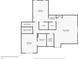 Second floor plan showcases bedrooms, bathrooms, a laundry room, and a bonus room at 4631 Crooked Creek Ln, Villa Rica, GA 30180