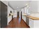 Spacious kitchen with white cabinets, wood countertops, and stainless steel appliances at 4631 Crooked Creek Ln, Villa Rica, GA 30180