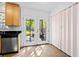 Kitchenette with stainless appliances, great light, and access to the backyard at 1211 Argonne Ne Way, Atlanta, GA 30324