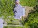 Birds-eye view showcases the layout and landscaping of this residential property at 1766 Sw Brewer Sw Blvd, Atlanta, GA 30310