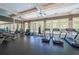 Well-equipped gym with treadmills, weights, and various exercise machines for a complete workout at 200 River Vista Dr # 236, Atlanta, GA 30339