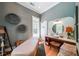 Tranquil spa room with massage tables, vanity, and natural light creates a serene atmosphere at 200 River Vista Dr # 236, Atlanta, GA 30339
