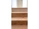 An unfinished staircase with construction labels, awaiting finishing touches and offering a glimpse of the home's potential at 3536 Dogwood Pass, Stonecrest, GA 30038