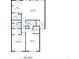 Detailed floor plan displaying the layout of the home, including room dimensions and locations at 111 Fair Haven Se Way, Smyrna, GA 30080