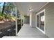 Relaxing patio with adjacent backyard views at 111 Fair Haven Se Way, Smyrna, GA 30080