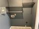 Laundry room with shelving and gray walls at 5147 Roswell Rd # 9, Atlanta, GA 30342