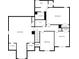 Second floor floorplan with multiple bedrooms, bathrooms, and closet space at 6955 Pompas Ct, Douglasville, GA 30135