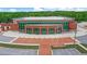 Exterior of Buford High School featuring brick facade and large windows at 85 Lawson St, Buford, GA 30518