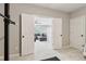 Home gym with access to living room at 85 Lawson St, Buford, GA 30518