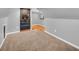 Bedroom with neutral carpet and custom built-in storage at 215 Fair St, Loganville, GA 30052