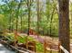 Spacious backyard features a playground set and wood fence, perfect for Gathering fun at 2435 Farmer Road, Conyers, GA 30012