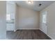 Cozy dining area with hardwood floors, and natural light at 1363 To Lani Farm Rd, Stone Mountain, GA 30083