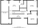Basement floor plan featuring a recreation room, bathroom, laundry room, bedroom, and electrical room at 2032 Parker Ranch Se Rd, Atlanta, GA 30316