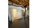 Unfinished basement featuring concrete floors and white painted walls, offering potential for customization at 201 Rustin Dr, Dallas, GA 30157