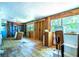 Unfinished kitchen area with natural light exposure through multiple windows at 1098 Cown Rd, Villa Rica, GA 30180
