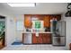 Functional kitchen with stainless steel appliances, tile flooring, and ample counter space is ready for cooking at 2502 Kerry Ne Ct, Marietta, GA 30066